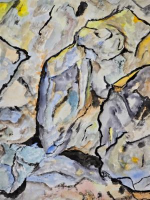 Tumbled rocks. Tumbled rocks.