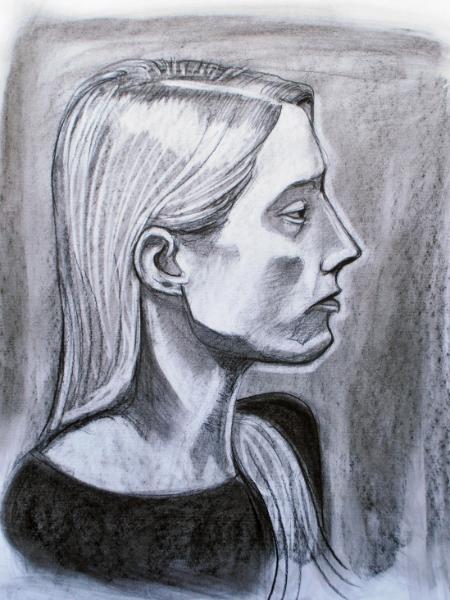 Jennifer (Charcoal)