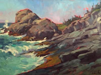 Gull Rock Impressions 20x30" oil Gull Rock Impressions 20x30" oil