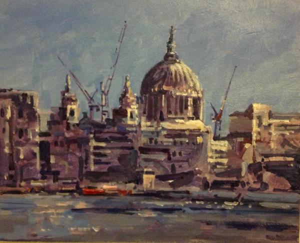 St Pauls, on the Thames