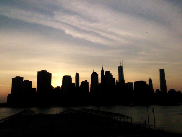 Manhattan Skyline at Dusk