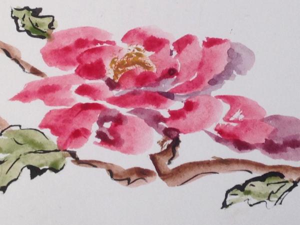 14'x48'Peony ARTPOP Award (Billboard), 8x10; 16x20 private collection