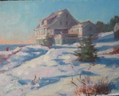 Kent House 16x20" oil Kent House 16x20" oil