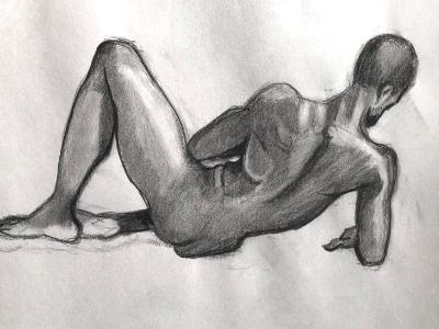 Reclining Male Nude