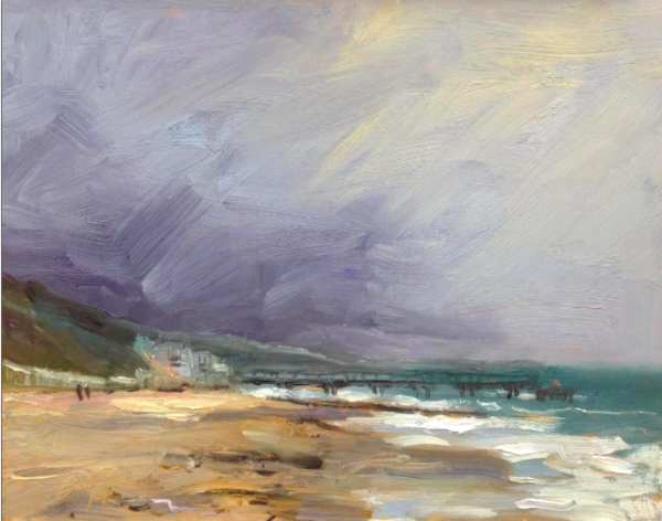 Storm over Boscombe, Bournemouth