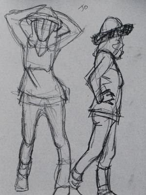Jo, Standing Gestures Jo, Standing Gestures