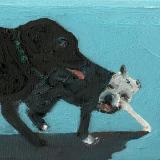 "Gossip" Oil/canvas 8"x10" 2012 