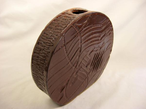 120222.C Hand-Built Decorative Vase with Textures