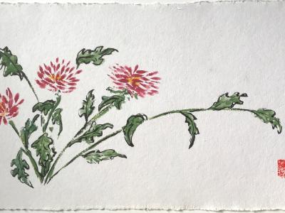 Garden Dahlias 20x28 (available) Garden Dahlias 20x28 (available)