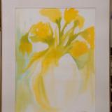 #80 Yellow flowers in a Vase