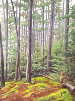 Life Cycles 24x36" oil Life Cycles 24x36" oil