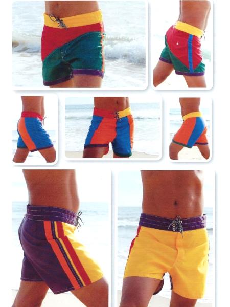 Color Exercises as Beach Britches