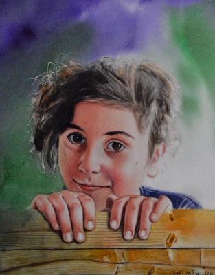 The innocence of Georgia, 38cm x 28cm, 2020 The innocence of Georgia, 38cm x 28cm, 2020
