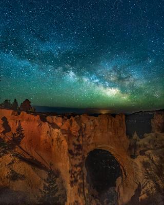 Bryce Canyon Natural Bridge Milky Way Bryce Canyon Natural Bridge Milky Way