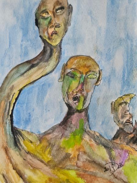 Somethings eating thenew species of mushroom. 