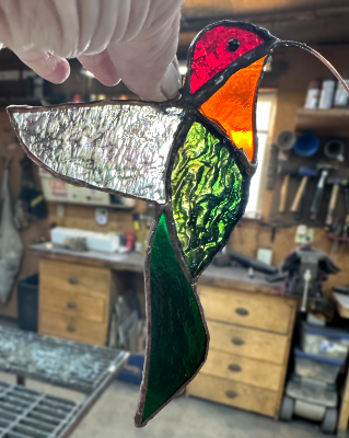 Stained glass Hummingbird Stained glass Hummingbird