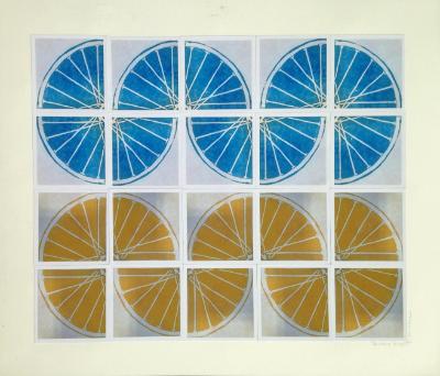 14 Freewheelin' FOURTEEN (yellow/blue 4sqx5sq/18x24) 14 Freewheelin' FOURTEEN (yellow/blue 4sqx5sq/18x24)