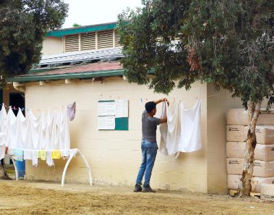 Laundry Day: Del Mar Racetrack