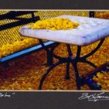 SoHo "Park Chess Table in Fall"