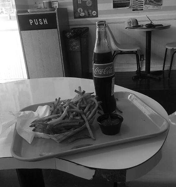 Coke and Fries at Herbie's