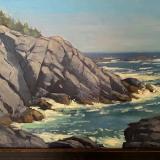 Christmas Cove 20x30" oil