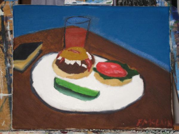 Bacon Blues Burger (for a)