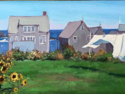 Parsonage Laundry 12x24" oil Parsonage Laundry 12x24" oil
