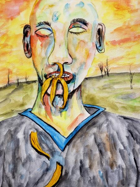 After viewing the Dorothea Tanning exhibit at the Tate Modern, he developed a hankering for "the most aggressive of flowers" 