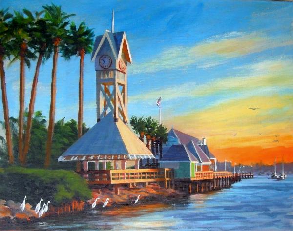 AMI Clock Tower Morning