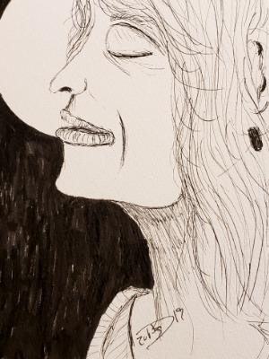 Bathed in moonlight she pictures the first kiss she shall share with her potential lover she longs to explore. Bathed in moonlight she pictures the first kiss she shall share with her potential lover she longs to explore.