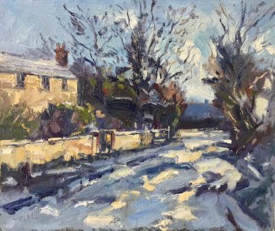 Light Snowfall, Cotswolds 