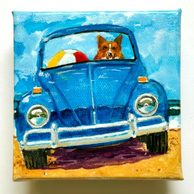 CORGI WITH BIG PLANS