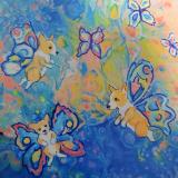 corgi butterflies 8x8