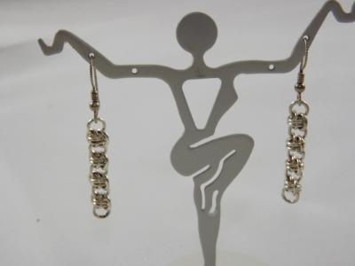 E-59 Sterling Silver Chain Earrings E-59 Sterling Silver Chain Earrings