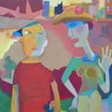 Difficult People 30"x40" (sold)