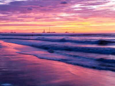 Soft Purple Waves Soft Purple Waves