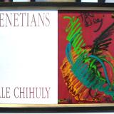 Dale Chihuly painted + signed book