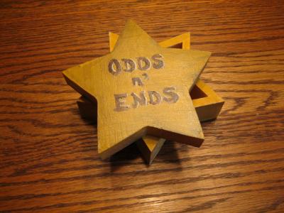 Odds n Ends Wooden Box