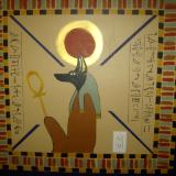 Egyptian Office Mural