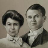 Cora and Charles Richard Teeter circa 1925