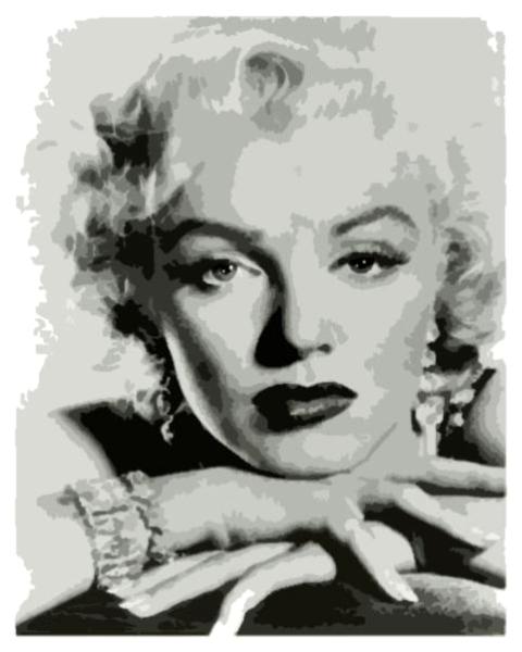 Marilyn Monroe Black & White