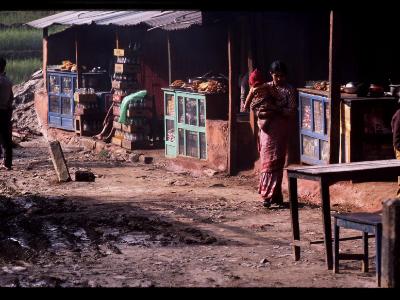 Nepal village, Himilayan foothills