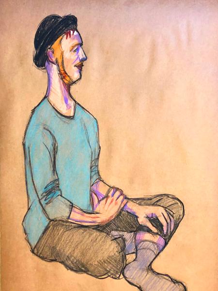 Ira, Seated Figure