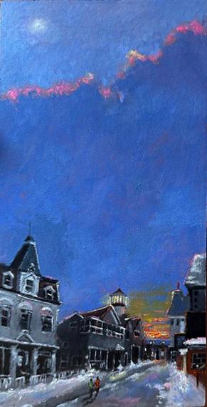 9x4.5 Provincetown Sundown
