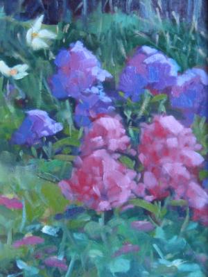 George's Flowers 9x12" oil sold George's Flowers 9x12" oil sold