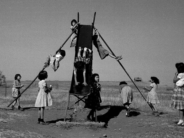 Girls on a Slide by Arthur Lavine