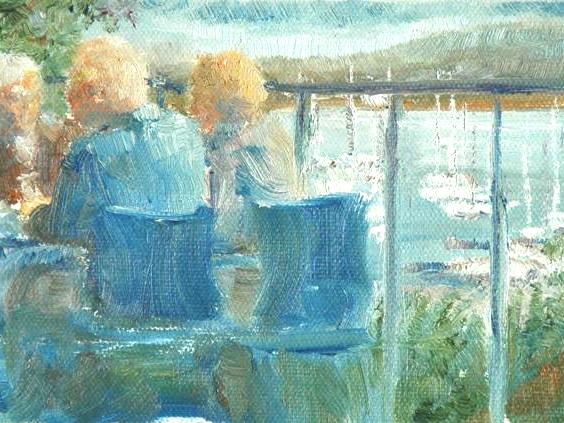Lounging Patio at Lake Macquarie, Australia