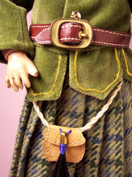  Costume d'Écossaise in GREEN 1917