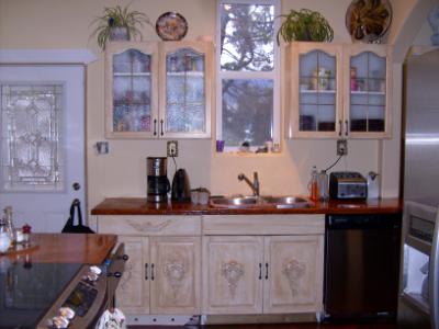 refurbished kitchen cabinets