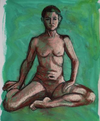 Tracy, Seated